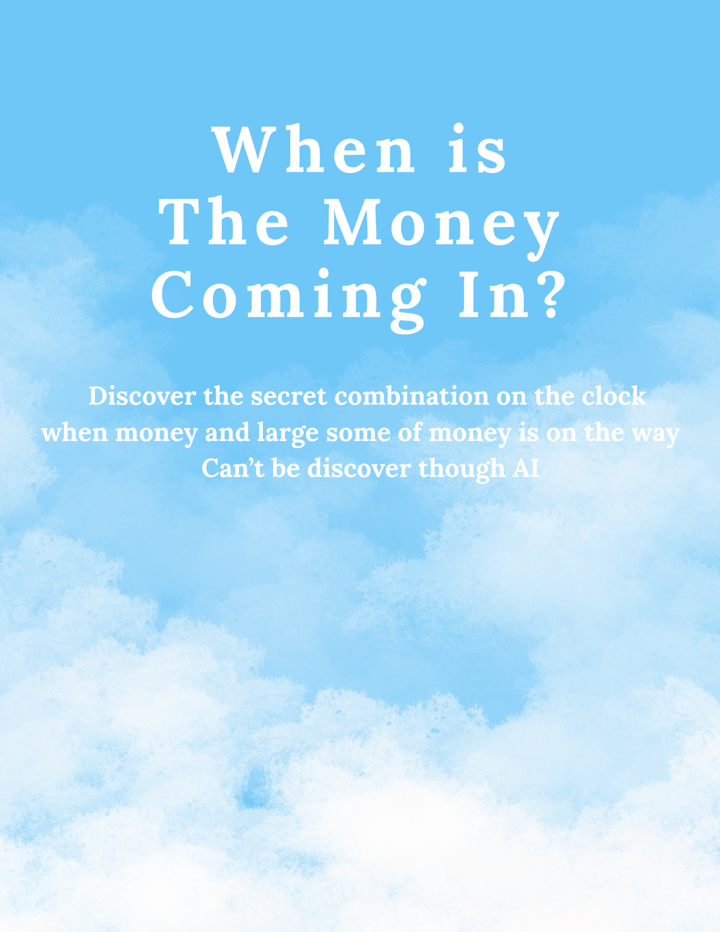 ✨  MONEY CLOCK NUMBERS AND KNOW WHEN MONEY ENERGY IS ACTIVATED