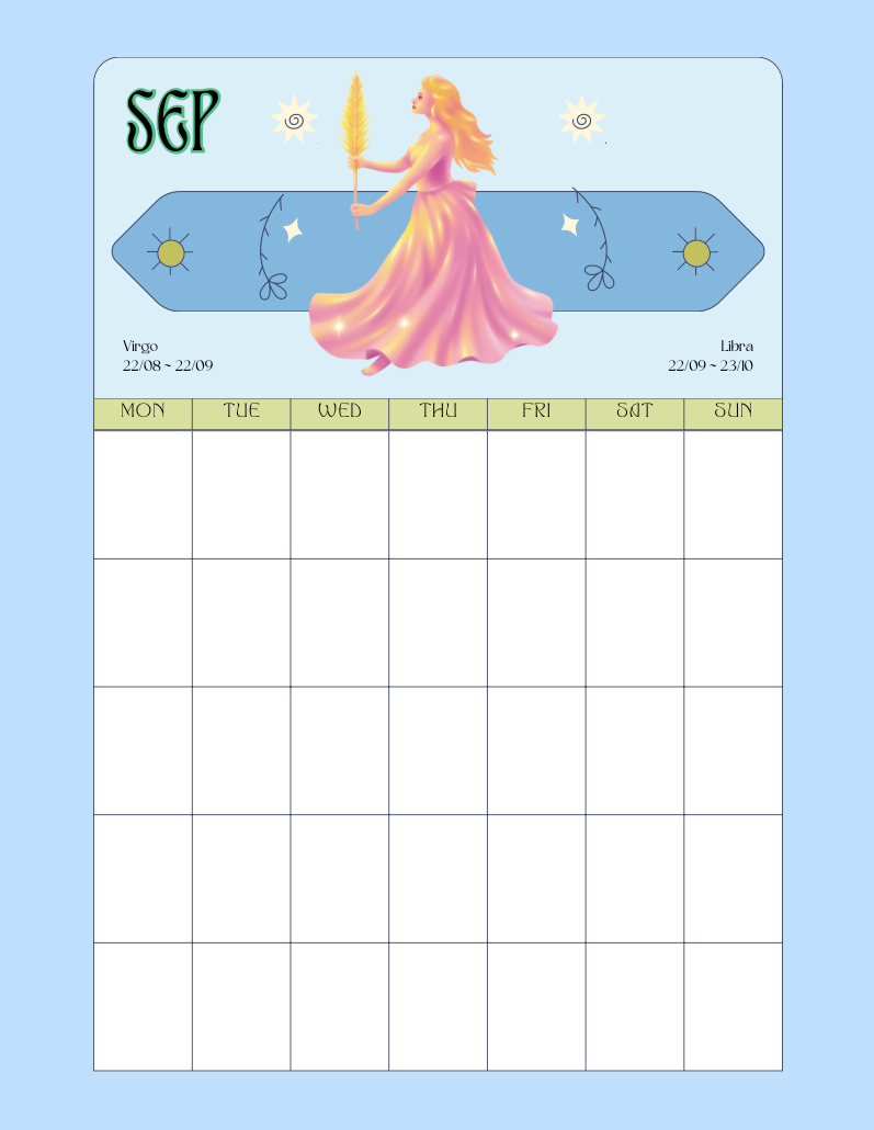 Digital Astrology Everyday Planner
