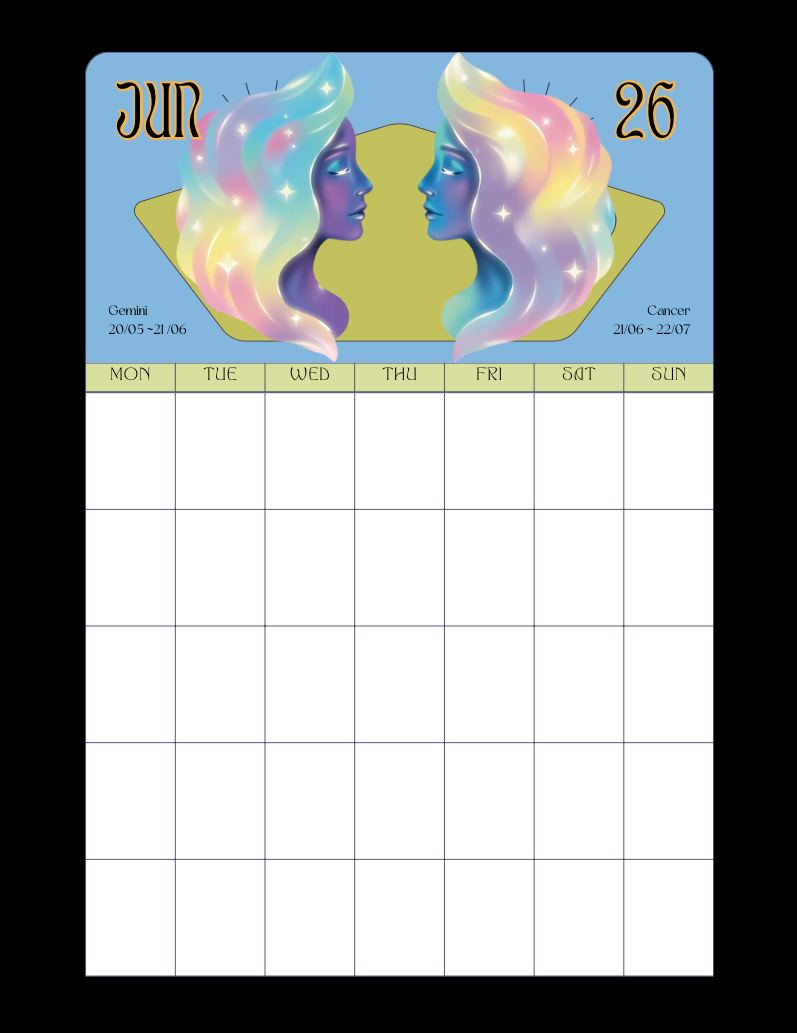 Digital Astrology Everyday Planner